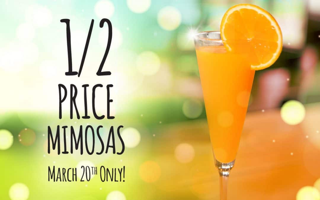 Patio Opening & Half-Price Mimosas