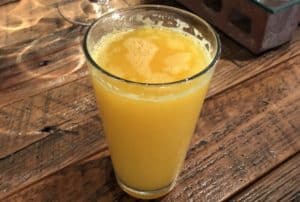 scrambled jakes orange juice