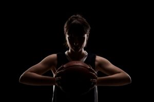 female basketball player